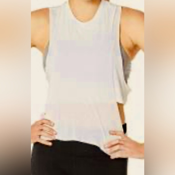 Alo Yoga Cool Element Tank White/S - Picture 1 of 7